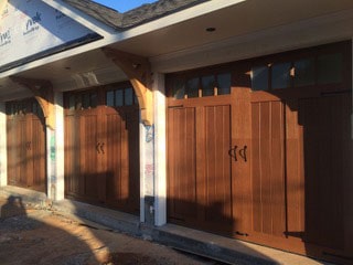 Residential Wood Garage Door
